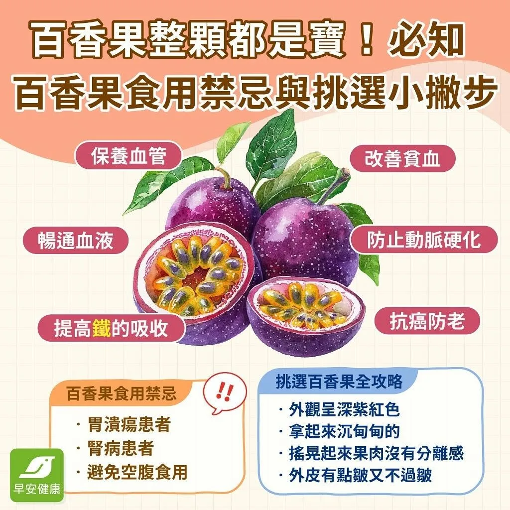 百香果的功效-百香果功效與禁忌-百香果營養-百香果